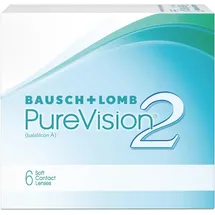 Bausch + Lomb PureVision2 HD 6 St. / 8.60 BC / 14.00 DIA / -2.00 DPT