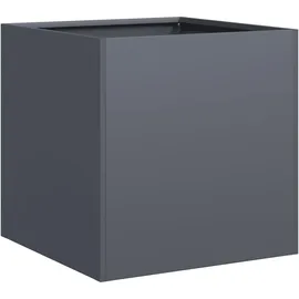 vidaXL Pflanzgefäß 80 x 80 x 80 cm Anthrazit