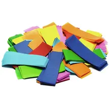 TCM FX Konfetti rechteckig 55x18 mm 1 kg Mehrfarbig