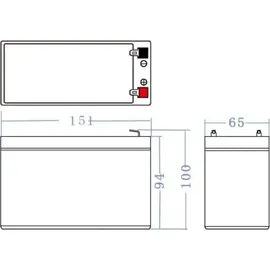 Green Cell AGM 12V 8,5Ah Akku Vlies Batterie VRLA Blei Bleiakku Ersatzakku Versorgungsbatterie AGM47 (8.50 Ah,