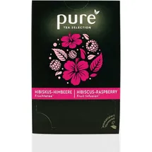 Pure Hibiskus-Himbeere Früchtetee Teebeutel 25 x 3 g