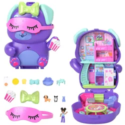 Polly Pocket Übernachtungsparty-Welpe Schatulle
