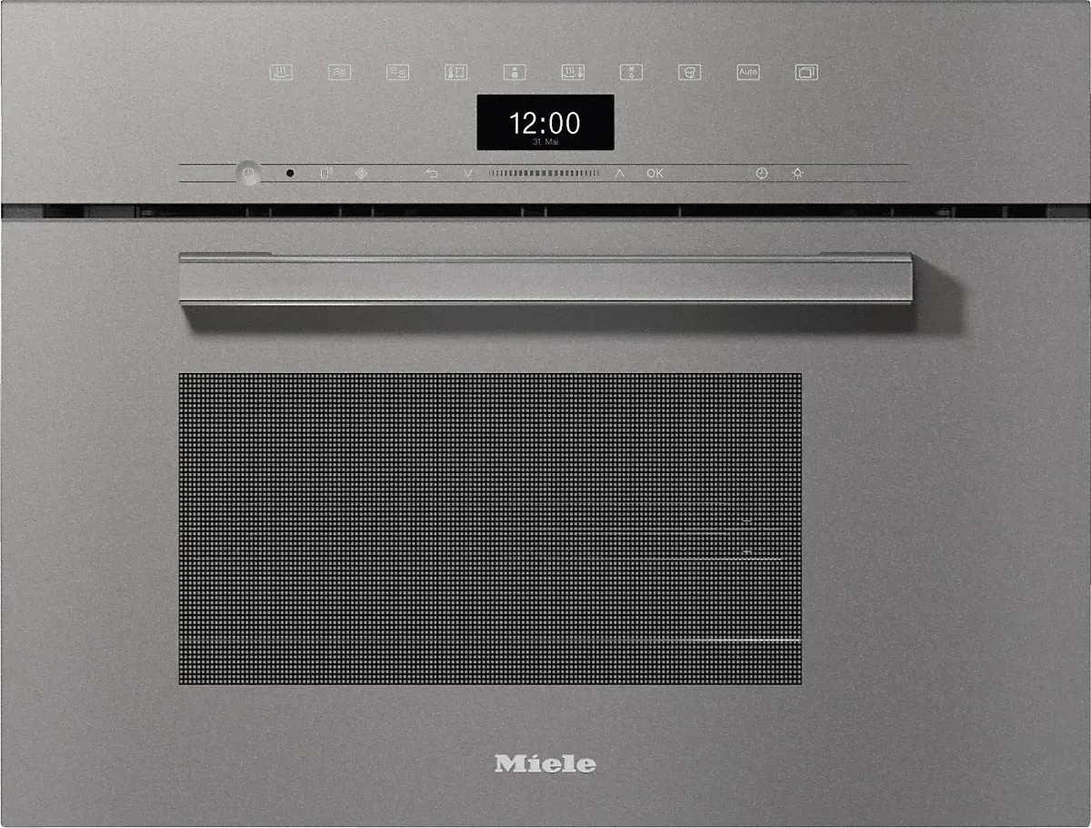 Miele DGM 7440 Dampfgarer mit Mikrowelle Graphitgrau