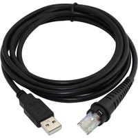 Honeywell Serien-Kabel Schwarz 3,7 m USB