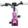 vidaXL Kinderfahrrad 18 Zoll Dunkelrosa