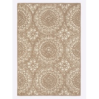 Teppich HEINE HOME Teppiche Gr. B/L: 90 cm x 160 cm, 6 mm, 1 St., beige Schurwollteppiche