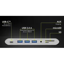 goobay Adapter USB-C Multi-Adapter
