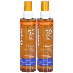 Ultrasun Familie Nasshaut-Spray Solaire Spf50