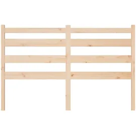 vidaXL Kopfteil 126x4x100 cm Massivholz Kiefer