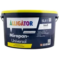 Alligator Miropan Universal 12,5L weiß, Silicon-Hybrid-Technologie, Fassadenfarb