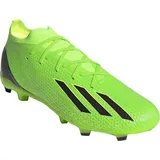 Adidas Herren Fussball-Rasenschuhe X SPEEDPORTAL.2 SGREEN/CBLACK/SYELLO, 41 1/3