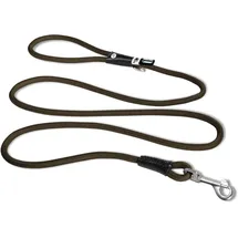 Curli Stretch Comfort Leash Brown M