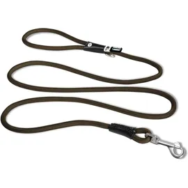 Curli Stretch Comfort Leash Brown M