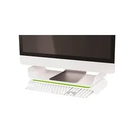 Leitz Ergo WOW Monitorständer zwei Höhen Grün