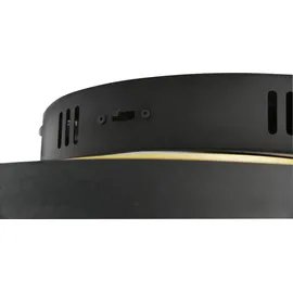 Trio Caya 1 LED Deckenleuchte 50 x 50 cm Messing