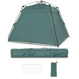 Justcamp Alabama 2,5 x 2,5 m inkl. Seitenteile Blau/Mint