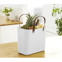 Rotho Multibag Style 25 l Albula weiß 40 x 34 x 24 cm