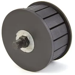 AOK Stahlbürstenadapter für Pneu Satin-Brush Maschine -Multischleifer