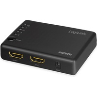 Logilink HDMI-Splitter, 1x4-Port, 4K/30 Hz, HDCP, CEC, slim