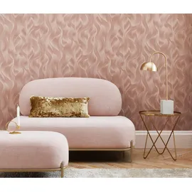 ELLE DECORATION Vliestapete WAVES 0,53 x 10,05 m 300 g rosa 10151-05