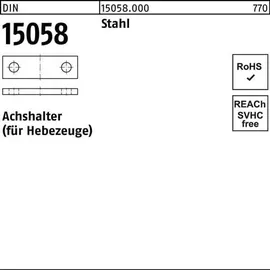 F. REYHER Nchfg. GmbH & Co. KG Achshalter DIN 15058 40 x 10 25 Stück