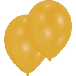 amscan® Luftballons gold, 50 St.
