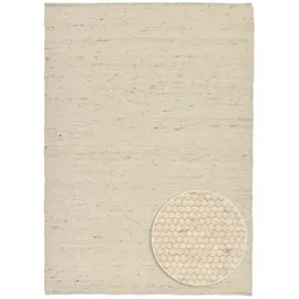 THEKO Alpen Wendeteppich 70 x 140 cm Beige