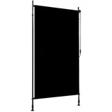 Verdunklungsrollo Außenrollo 120 x 270 cm Anthrazit, DOTMALL grau
