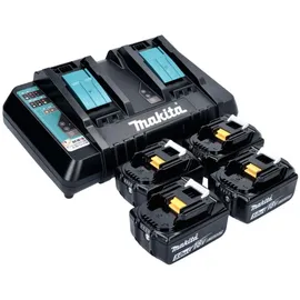 Makita Power Source Kit 18 V Li-Ion 4 x 5,0 Ah + DC18RD Ladegerät 199483-0