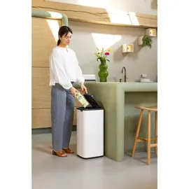 Brabantia Bo Touch Bin 30 l Weiß