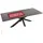 Mr. Deko Almeria Gartentisch 200 x 90 x 76 cm light grey