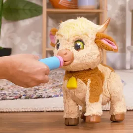Just Play Hasbro FurReal Friends Maggie The Feed & Follow Cow 28 cm Gelb