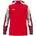 Zip-Hoodie Herren rot/weiß/dunkelrot 3XL