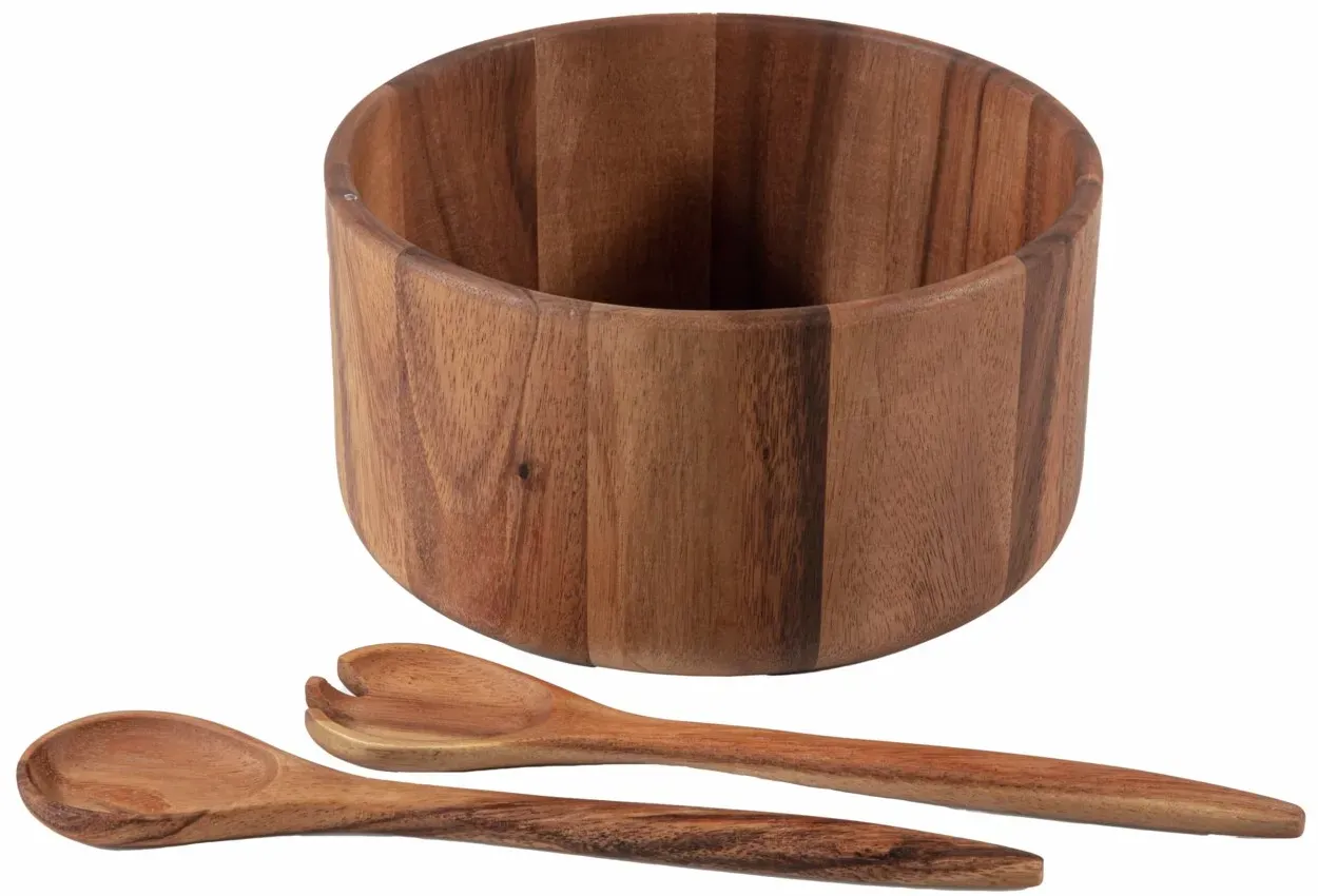 Zassenhaus Salatschüssel- Set AKAZIE - B/H/T ca. 25.00x25.00x12.50