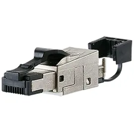 Metz CONNECT RJ45 Stecker Cat.6A Kabelzuführ.180 Grad 130E405032-E