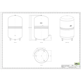 Reflex S 10 bar 500 l Grau