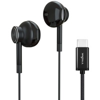USB C Kopfhörer In Ear Typ C Ohrhörer Hi-Res mit Mikrofon und Lautstärkeregler Kompatibel mit iPad Pro New/MacBook Pro,Huawei P40/P30/Pro/Mate20/10,Xiaomi10/mi9/8/mix,Google Pixel,OnePlus,Sony Xperia