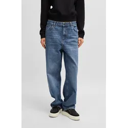 HUGO Blue 5-Pocket-Jeans »Leni«, Relaxed Fit mit niedriger Leibhöhe HUGO Blue hellblau 30