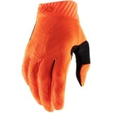 100% Ridefit Handschuhe, schwarz-orange, Größe S
