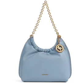 Michael Kors Indie Small Schultertasche Leder Blue
