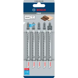 Bosch Stichsägeblatt T 301 CDF 5 Stück