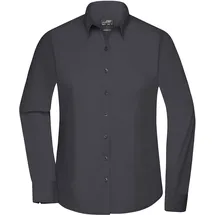 James & Nicholson Damenbluse Poplin Langarm carbon L