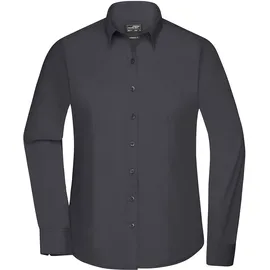 James & Nicholson Damenbluse Poplin Langarm carbon L