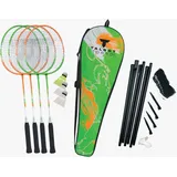 Talbot Torro Badm.-Set 4-ATTACKER PLUS Set im Racketbag mit Netz,