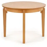 Design Esstisch HAS-111 Massivholz ausziehbar Tisch Echtholzfurnier - Naturbelassen