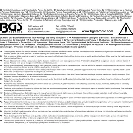 BGS Werkstattkran 2000 kg Stahl