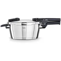 Fissler Vitaquick / Schnellkochtopf (3,5 L, Ø 22 cm) Edelstahl-Dampfkochtopf, 2-Garstufen, Made in Germany - Induktion, Silber