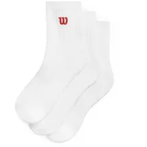Wilson Quarter Top Socken 3 Paare Weiß 38-42