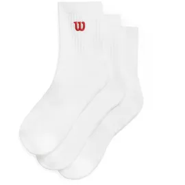 Wilson Quarter Top Socken 3 Paare Weiß 38-42