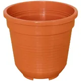 geli 20x Übertopf Schwarz Braun Blumenkübel Pflanzenboxen Kräutergefäß Garten Beet Schwarz
